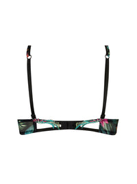 Fleurs Étoile printed triangle bra - Éclat Étoile