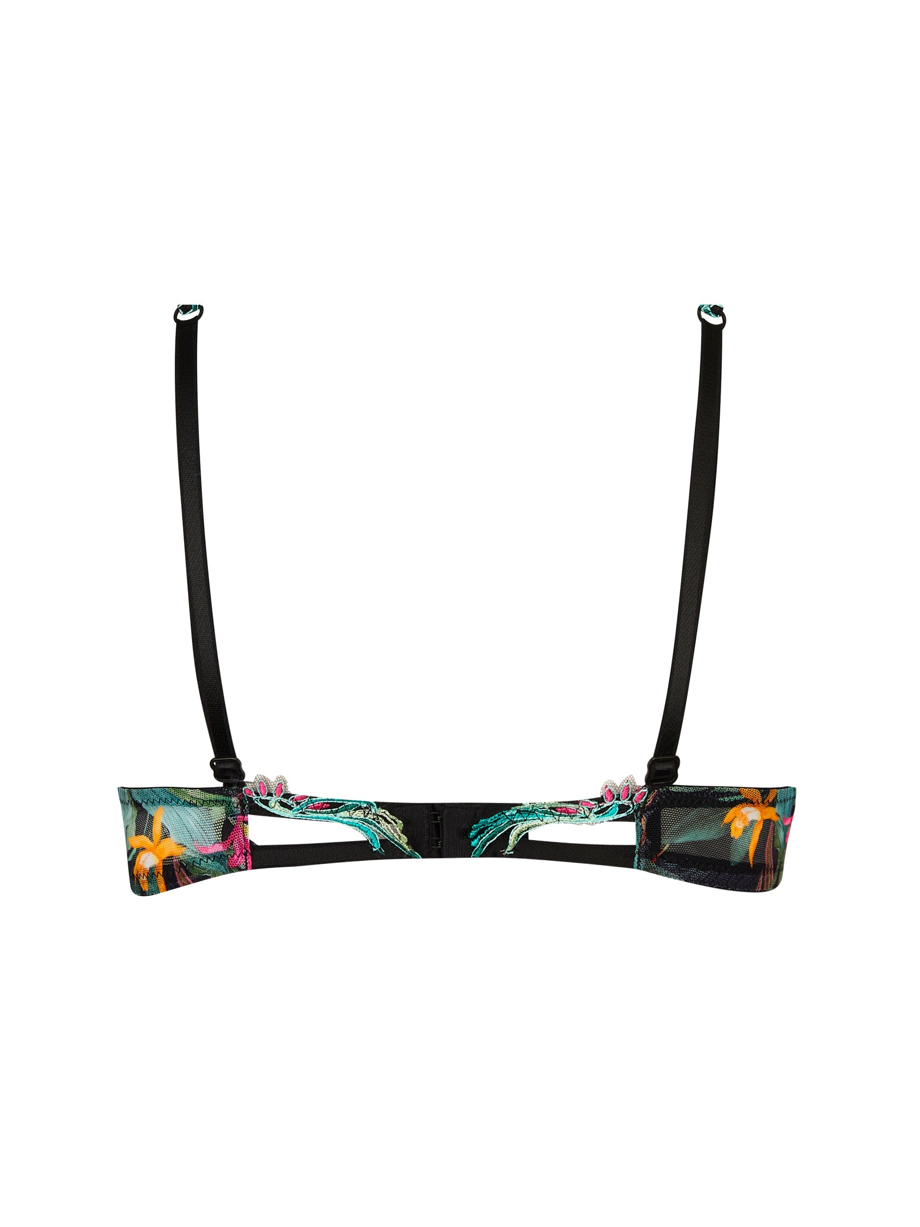 Soutien-gorge triangle Fleurs Étoiles imprimé - Éclat Étoile