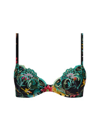 Fleurs Étoile printed balconnet bra - Éclat Étoile