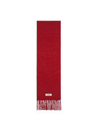 70€ / 19 sold //20 QTY / ST95%   Écharpe Carro en laine - Dark Red