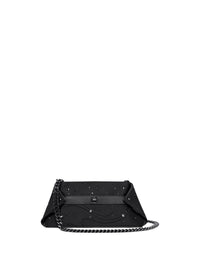 BLACK W. LED HANDBAG