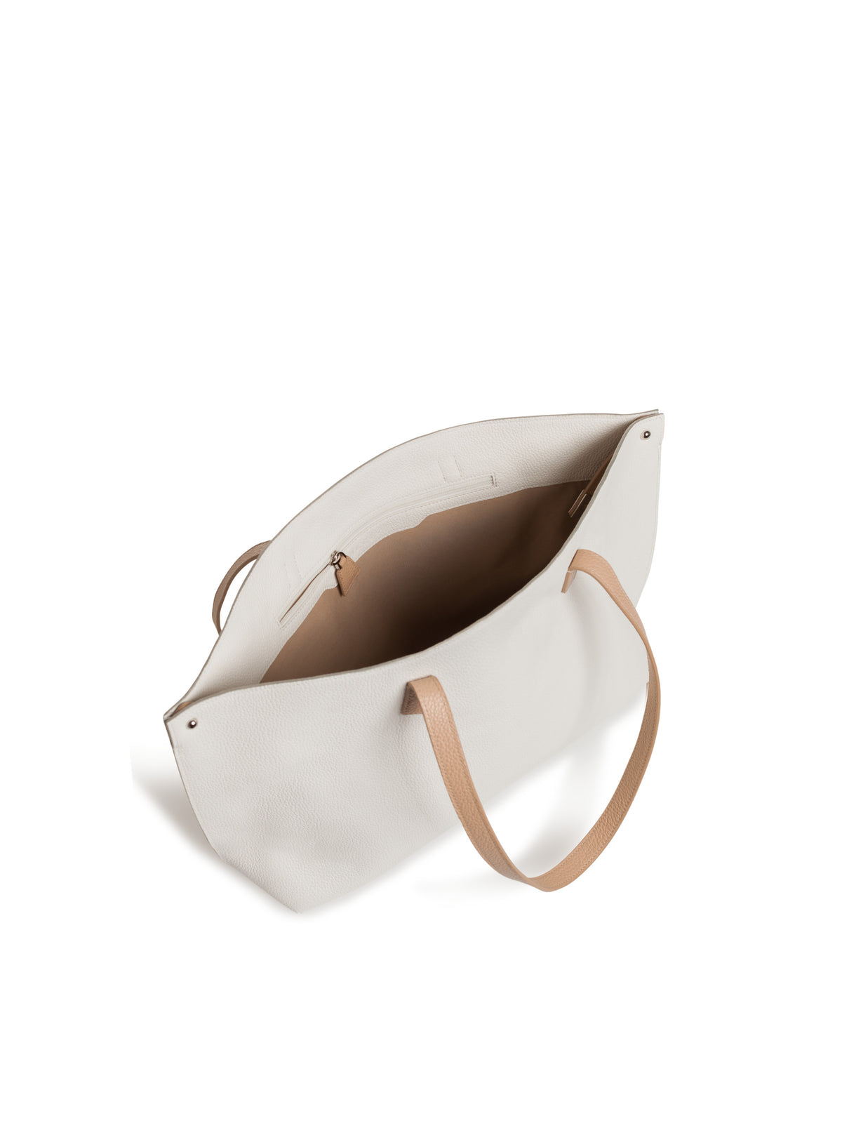WHITE-STUCCO MET.-CORDAGE HANDBAG
