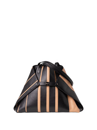 Sac à bandoulière Ai en cuir - Black & Cordage