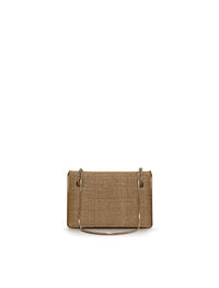 MESSING-METALLIC HANDBAG
