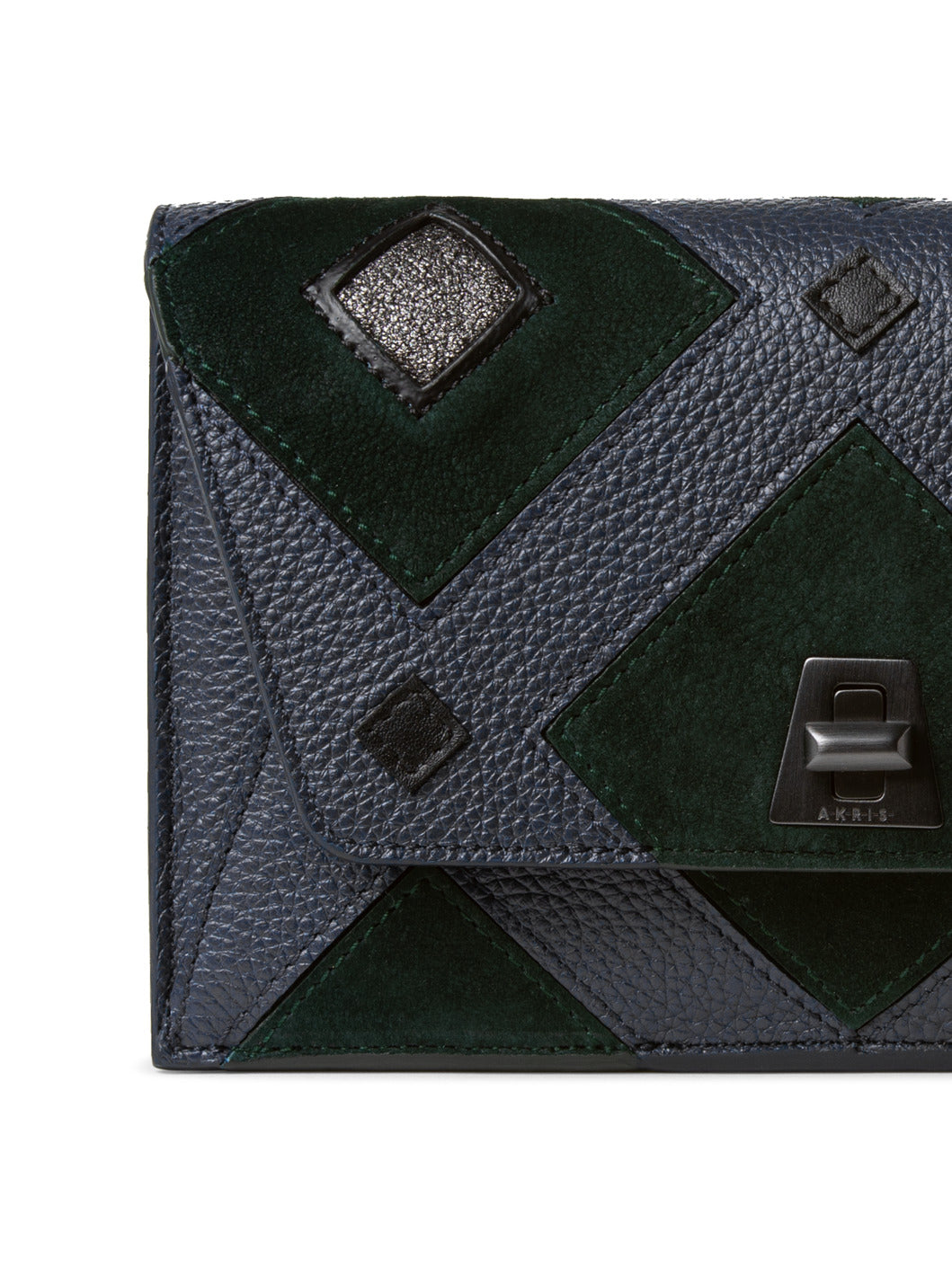 GRAPHITE/PACIFIC HANDBAG