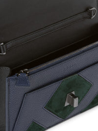 GRAPHITE/PACIFIC HANDBAG