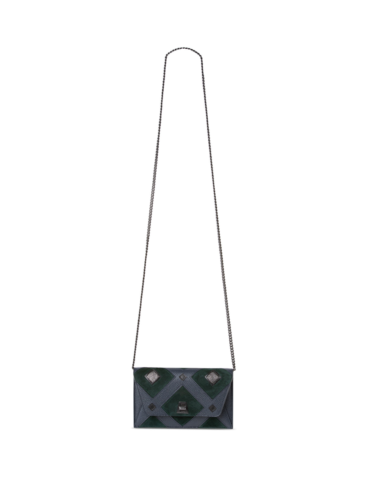 GRAPHITE/PACIFIC HANDBAG