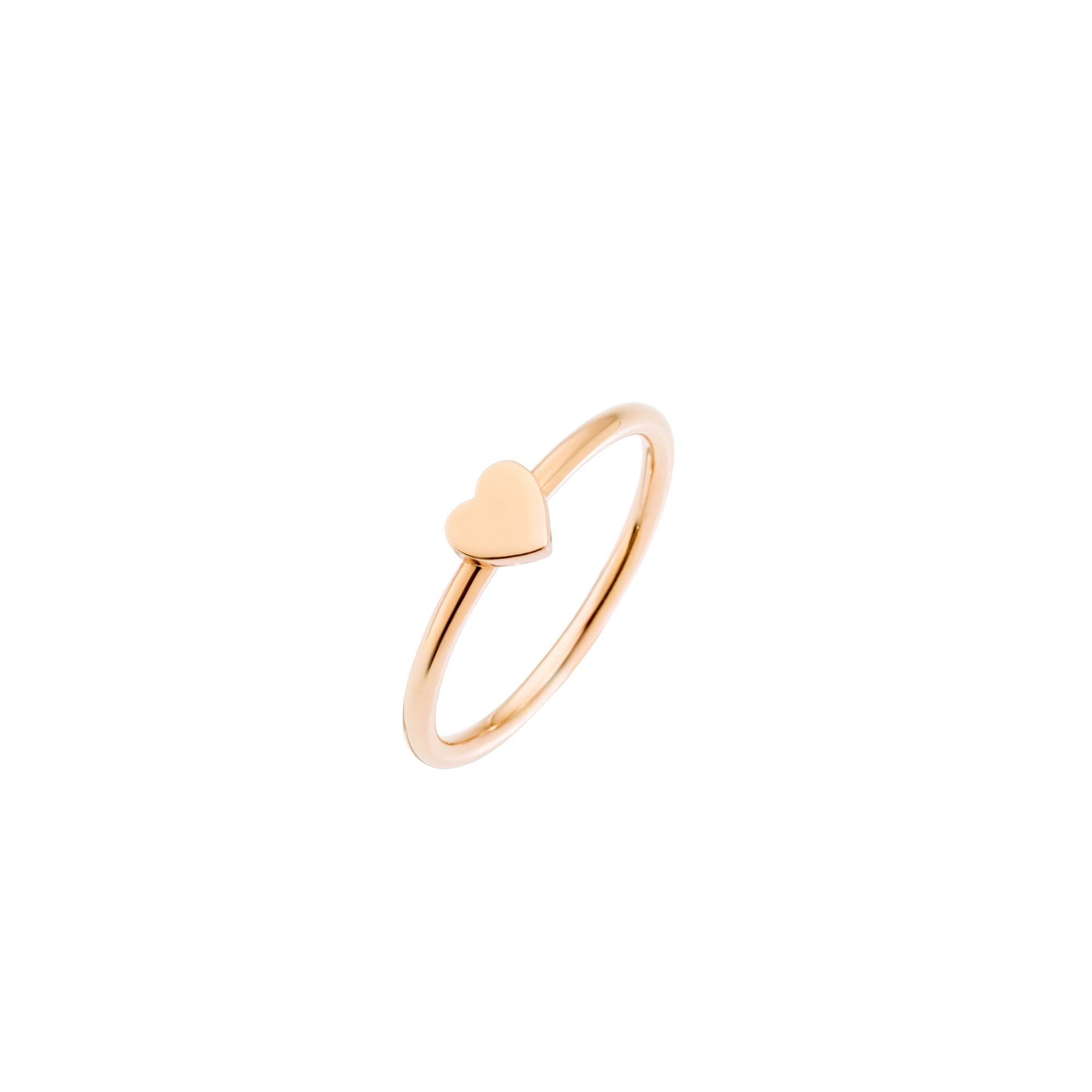 Bague Cuore en or rose 9K - Or Rose