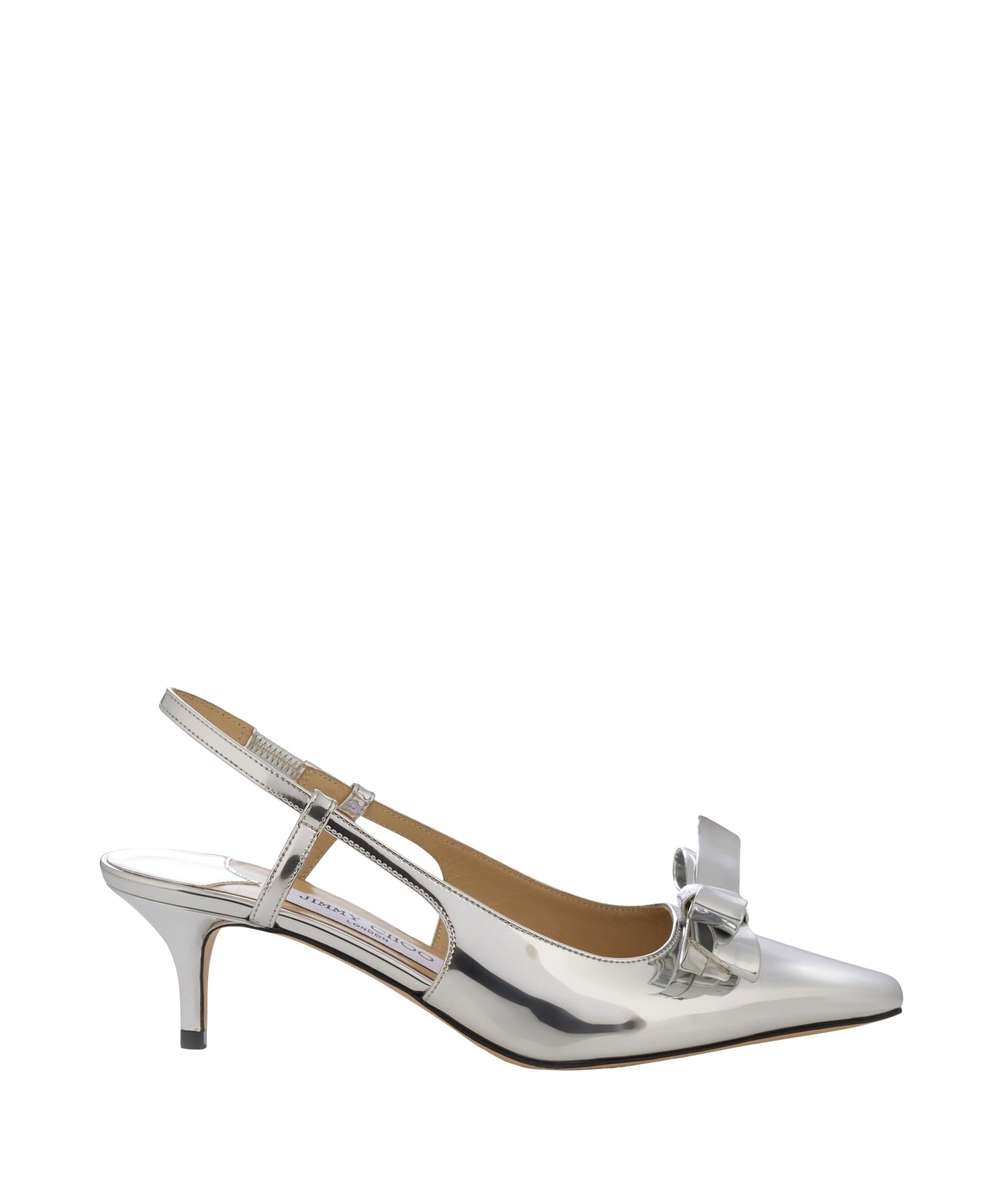 Slingbacks Adalee 50 mirror - Silver & Pink