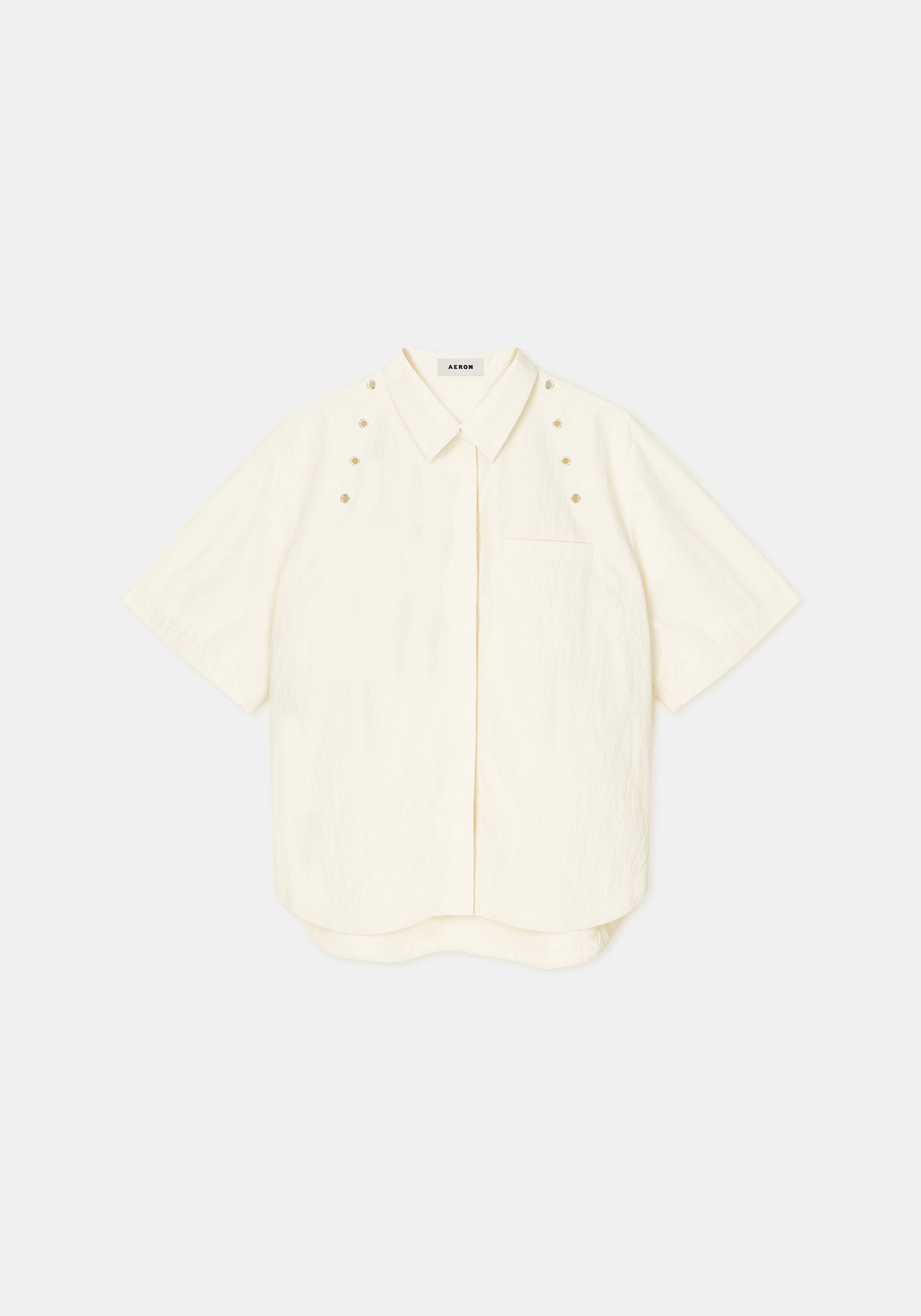 Chemise Adira technique à manches courtes - Ivory