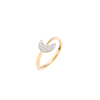 Bague Universe en or jaune 18K et diamants - Or Jaune