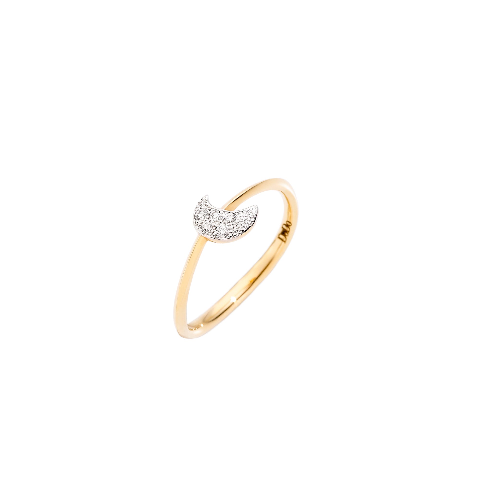 Bague Universe en or jaune 18K et diamants - Or Jaune