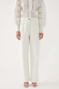 WHITE ADONIS PANT