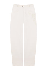 WHITE ADONIS PANT