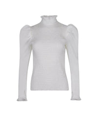 Adorable cotton blouse - White