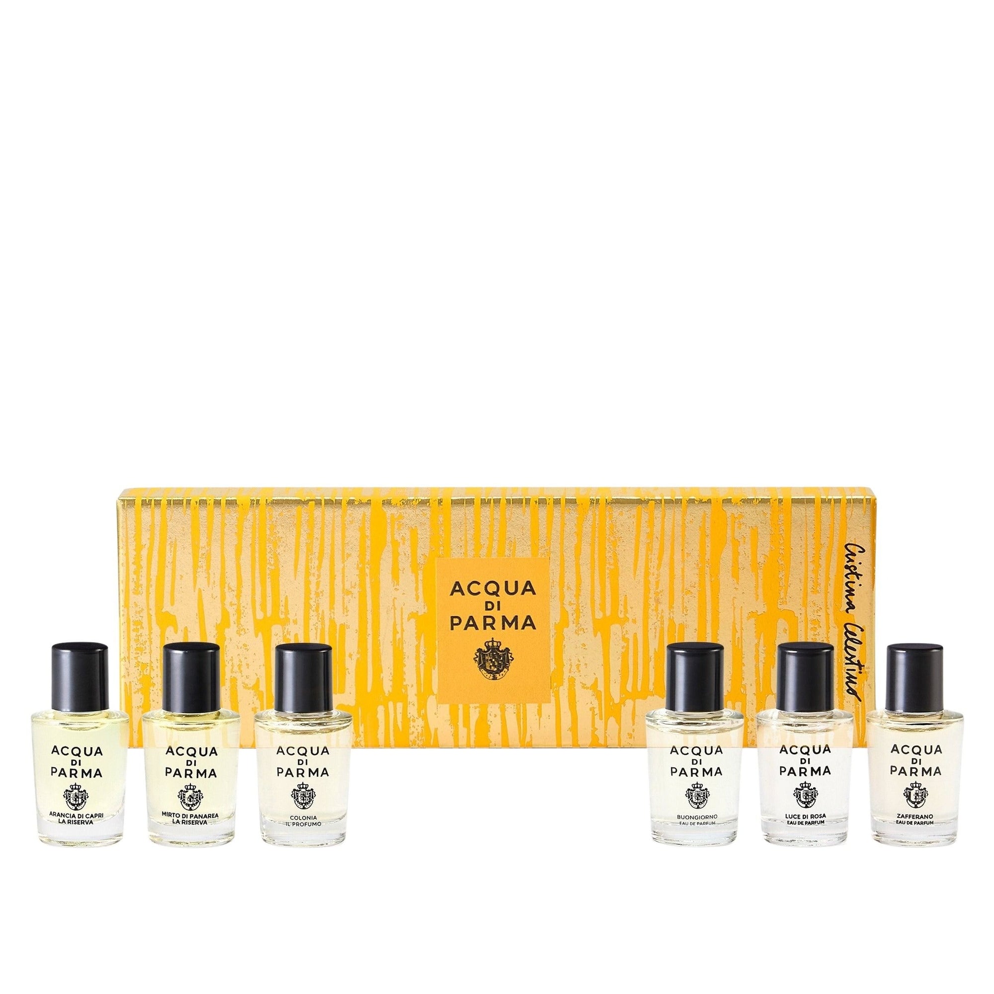 Coffret de parfums miniatures 6 x 5 ml