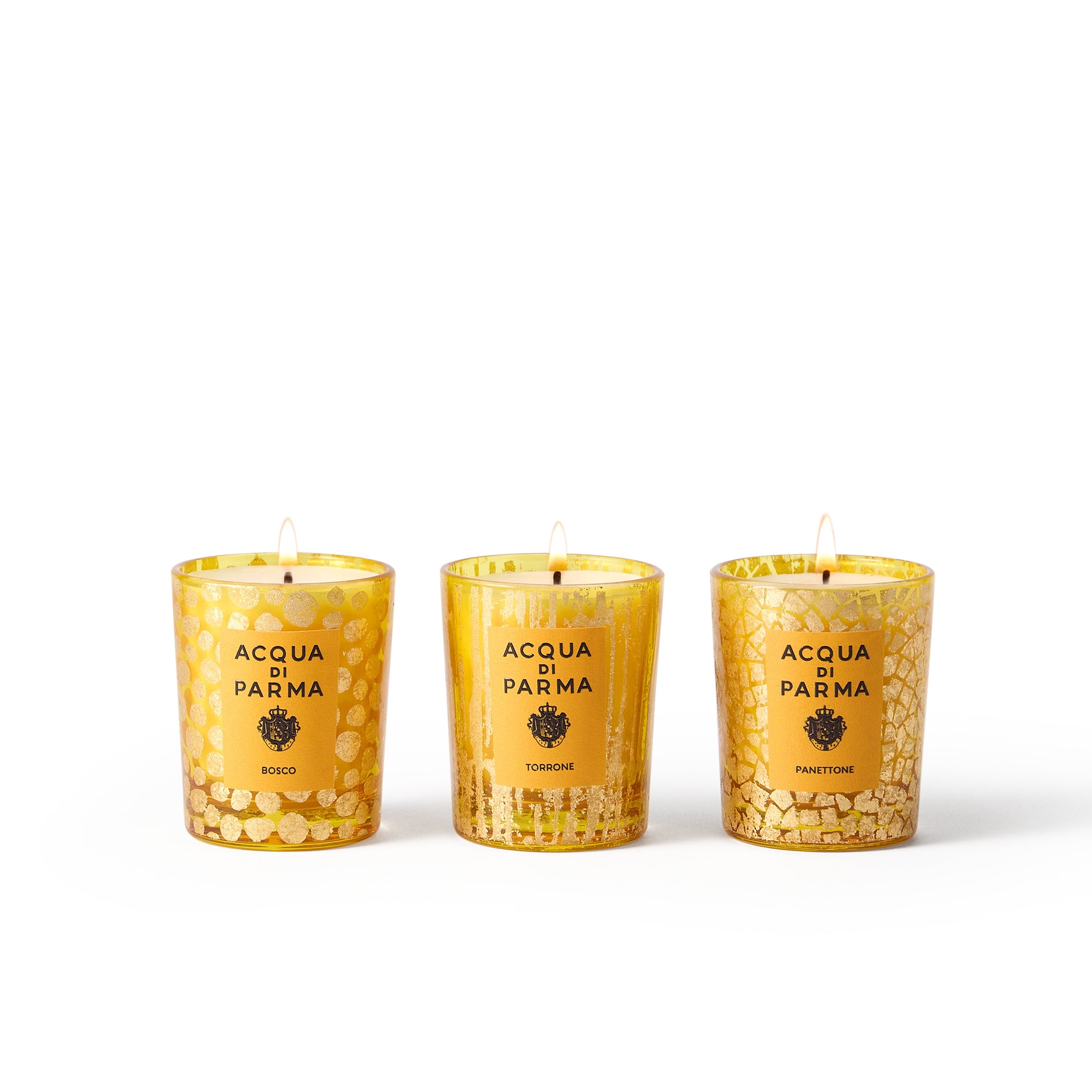 Trio de bougies pour les fêtes
3x70gr