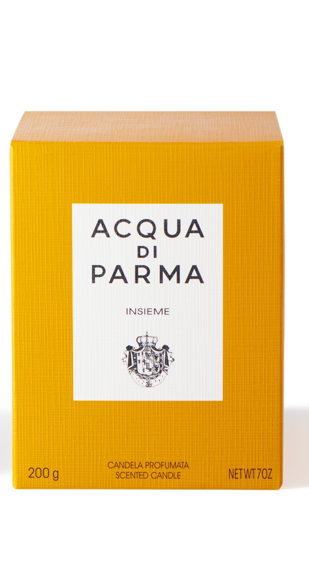 Bougie Insieme 200 g - Jaune