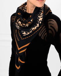 Foulard Adrian en soie mélangé - Beige