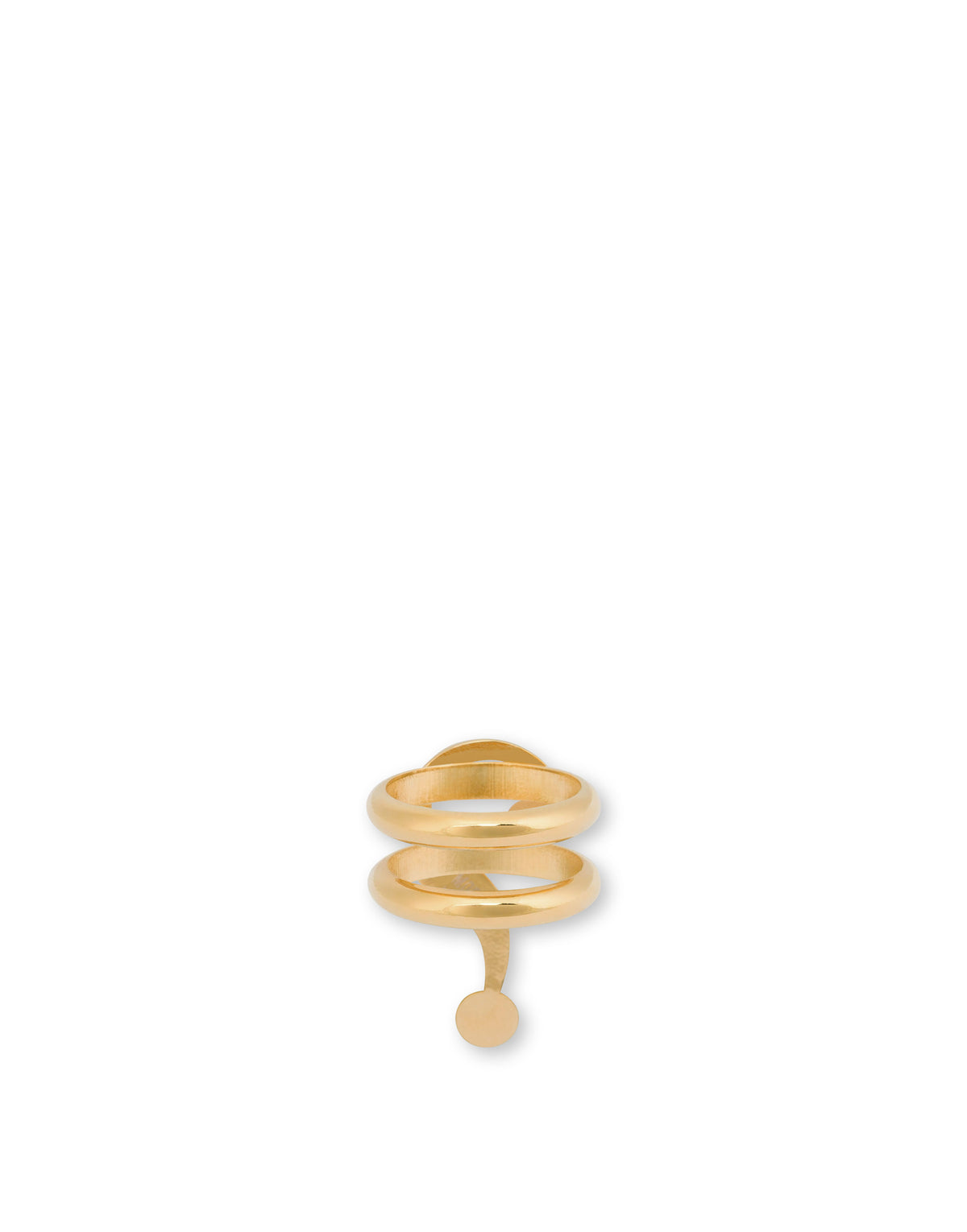 Bijoux ring with symbol "?" - Gold