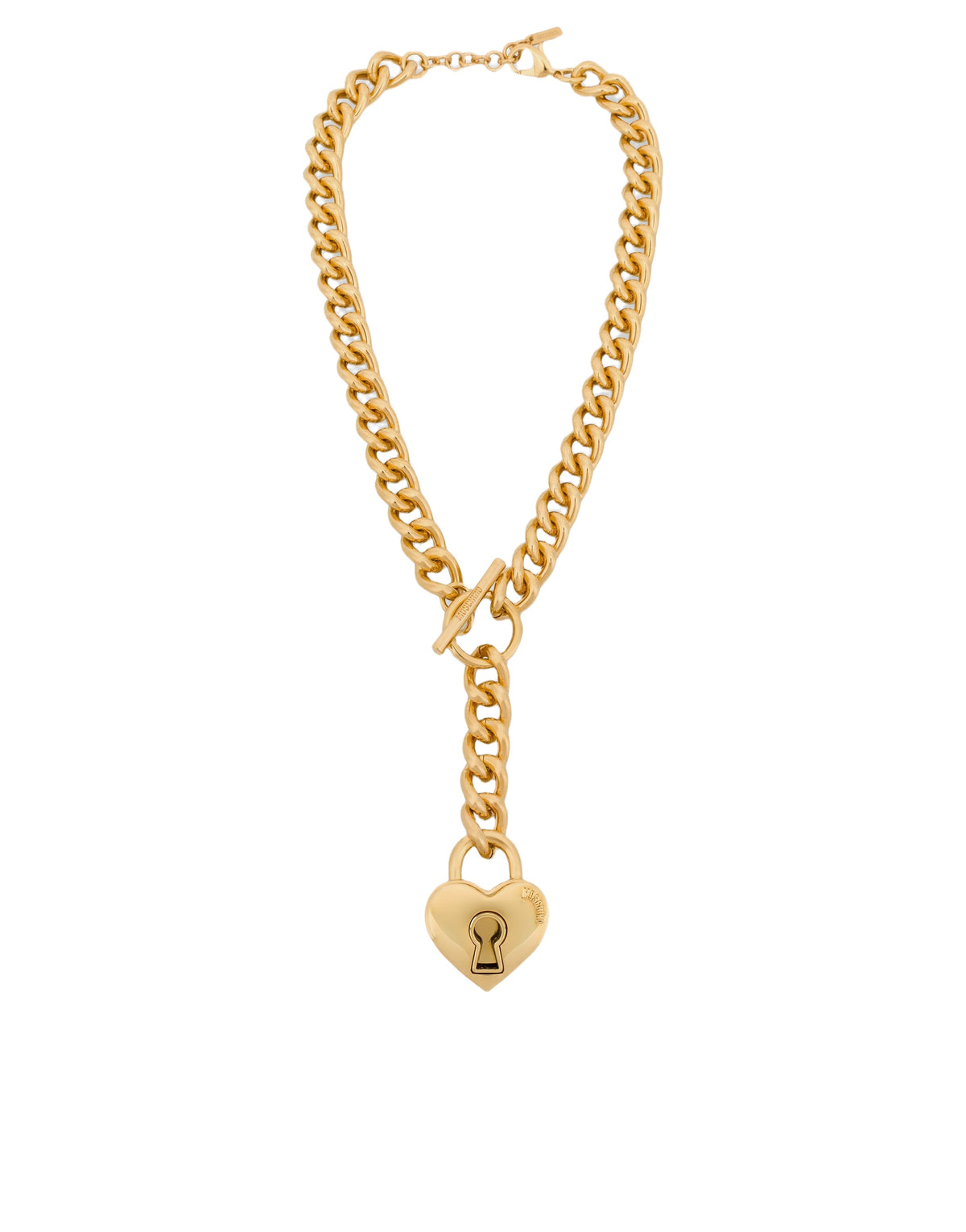 Collier à pendentif cadenas - Gold