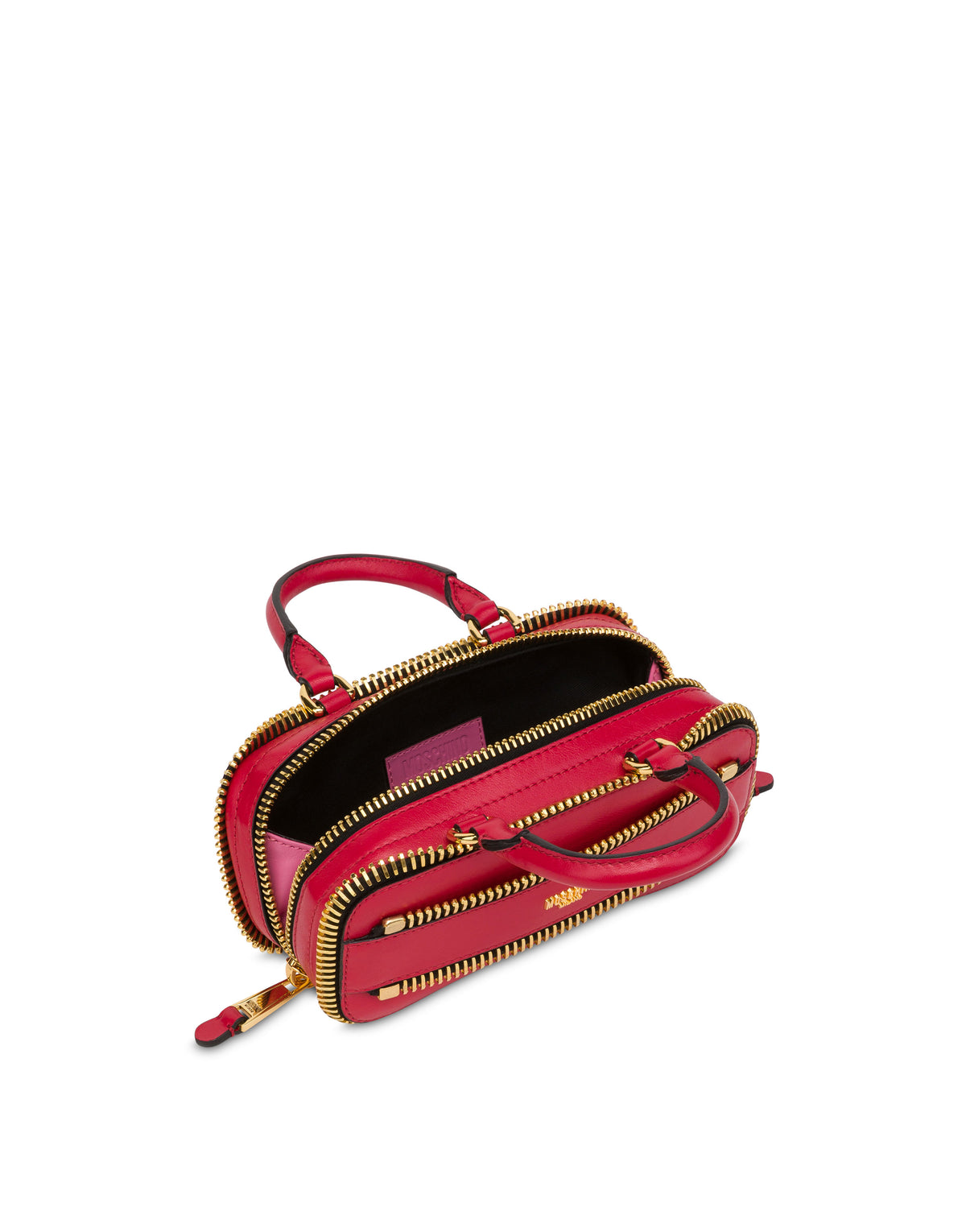Mini Moschino Rider Hand Bag - Red
