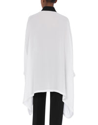 Chemise charmeuse en soie - White
