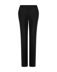 Cotton duchess trousers - Black