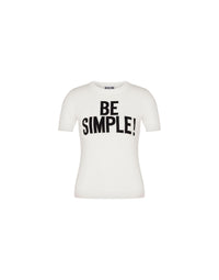Be Simple knitted top! - White