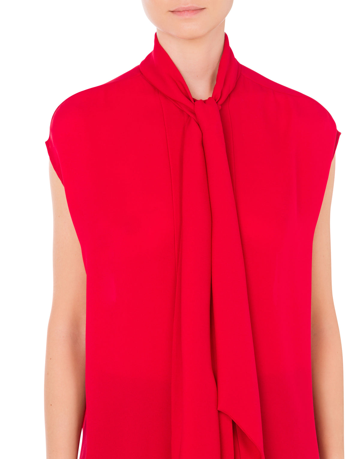 Chemise en soie - Red