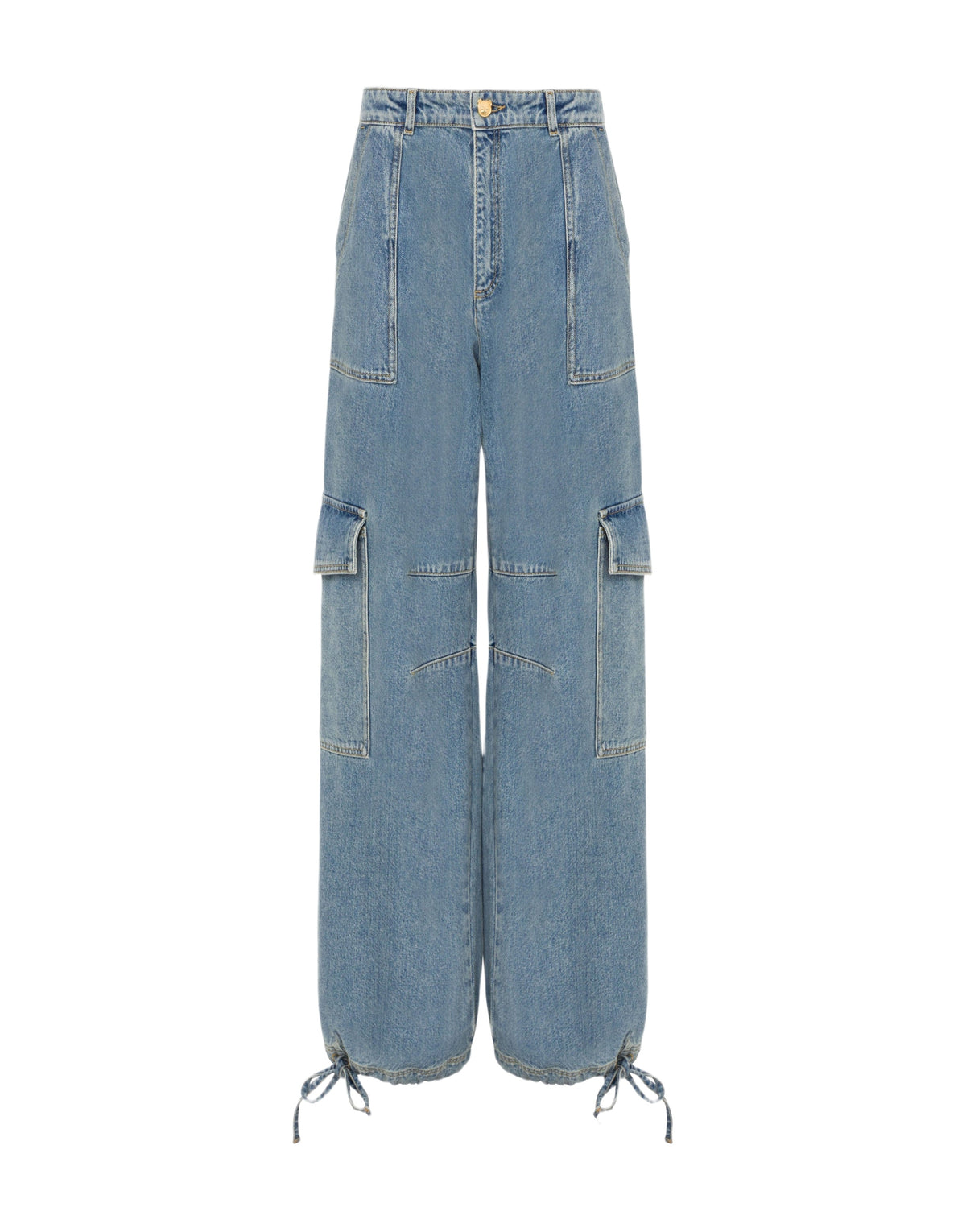 Oversized denim trousers - Blue
