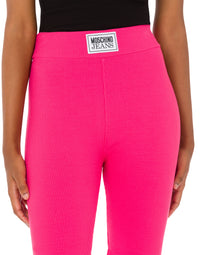Short de vélo en coton côtelé - Pink