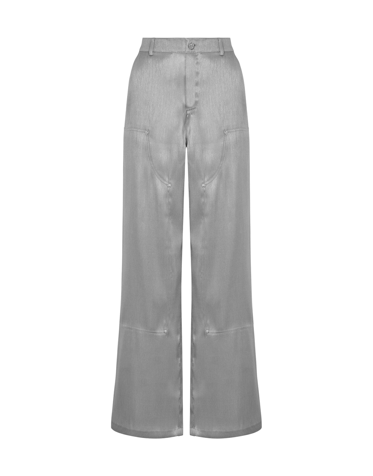 Pantalon Palazzo fluide - Silver
