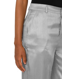Pantalon Palazzo fluide - Silver
