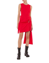 Cady dress with straps - Red
