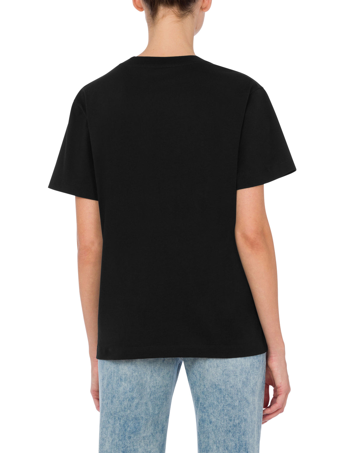 T-shirt à logo en coton - Black