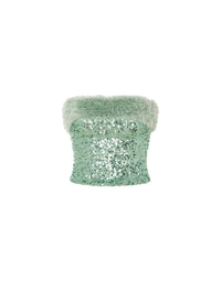 Crop top bustier - Green