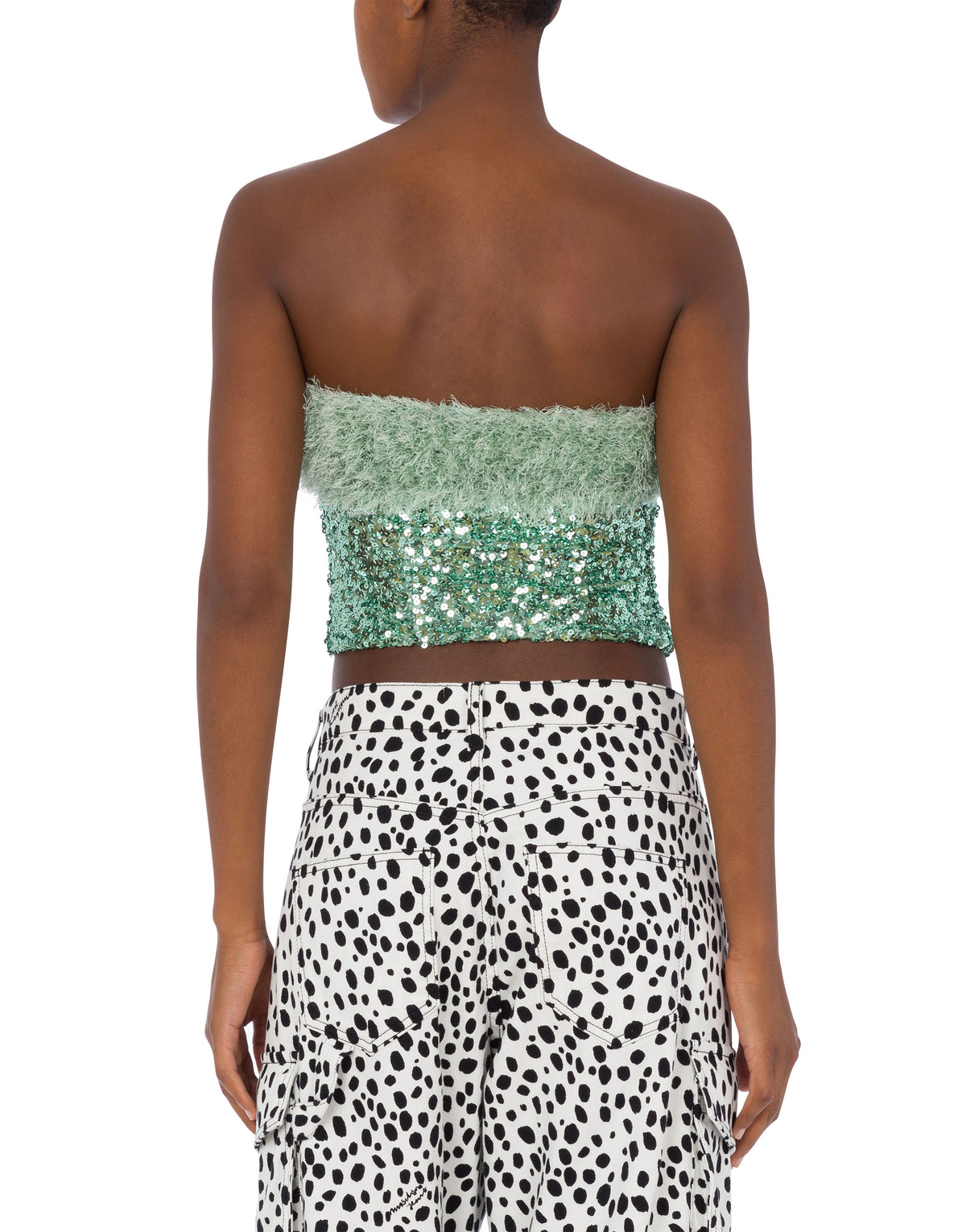 Crop top bustier - Green