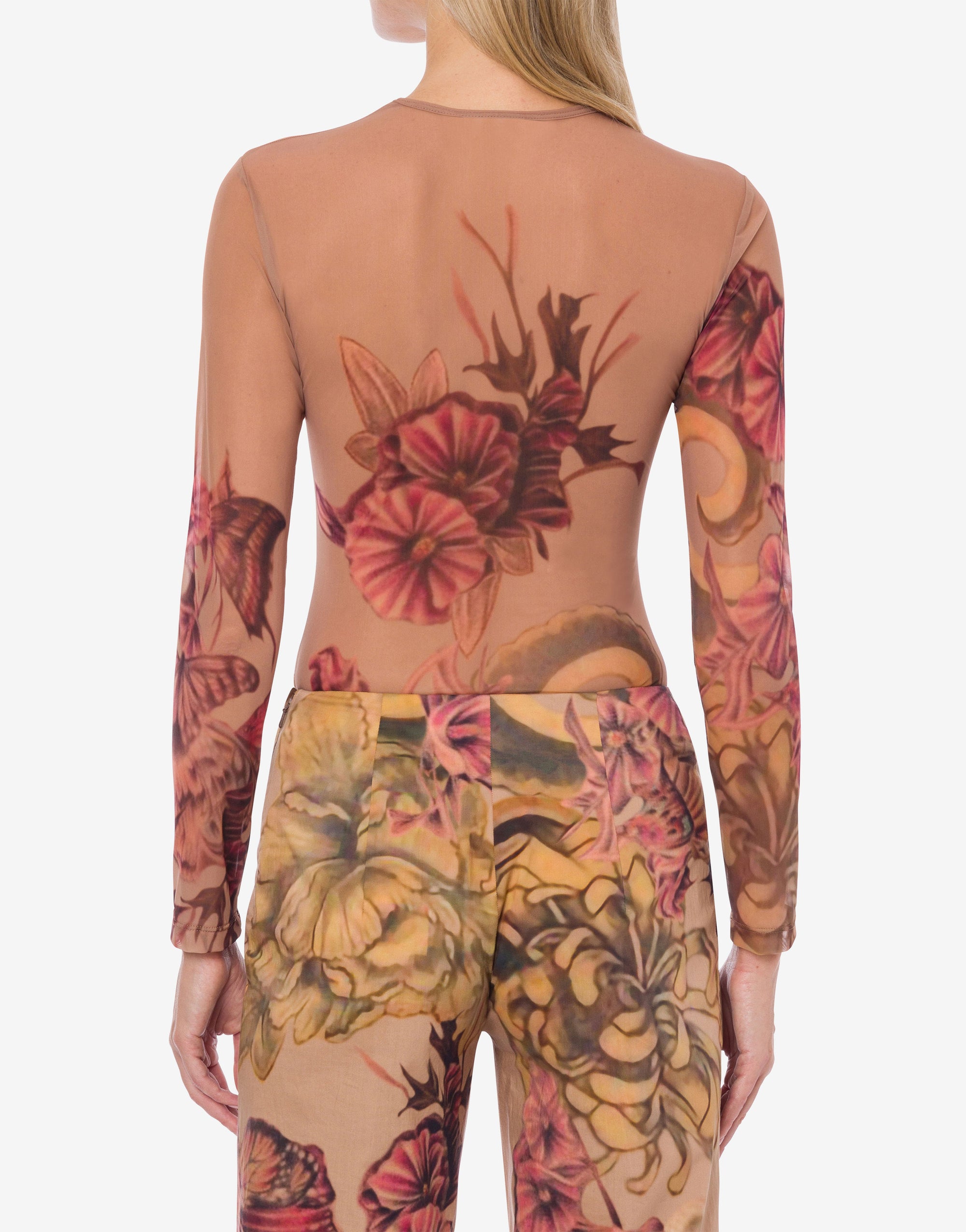 T-shirt avec imprimé tatouage - Pink & Powder
