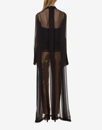 Chiffon shirt - Black