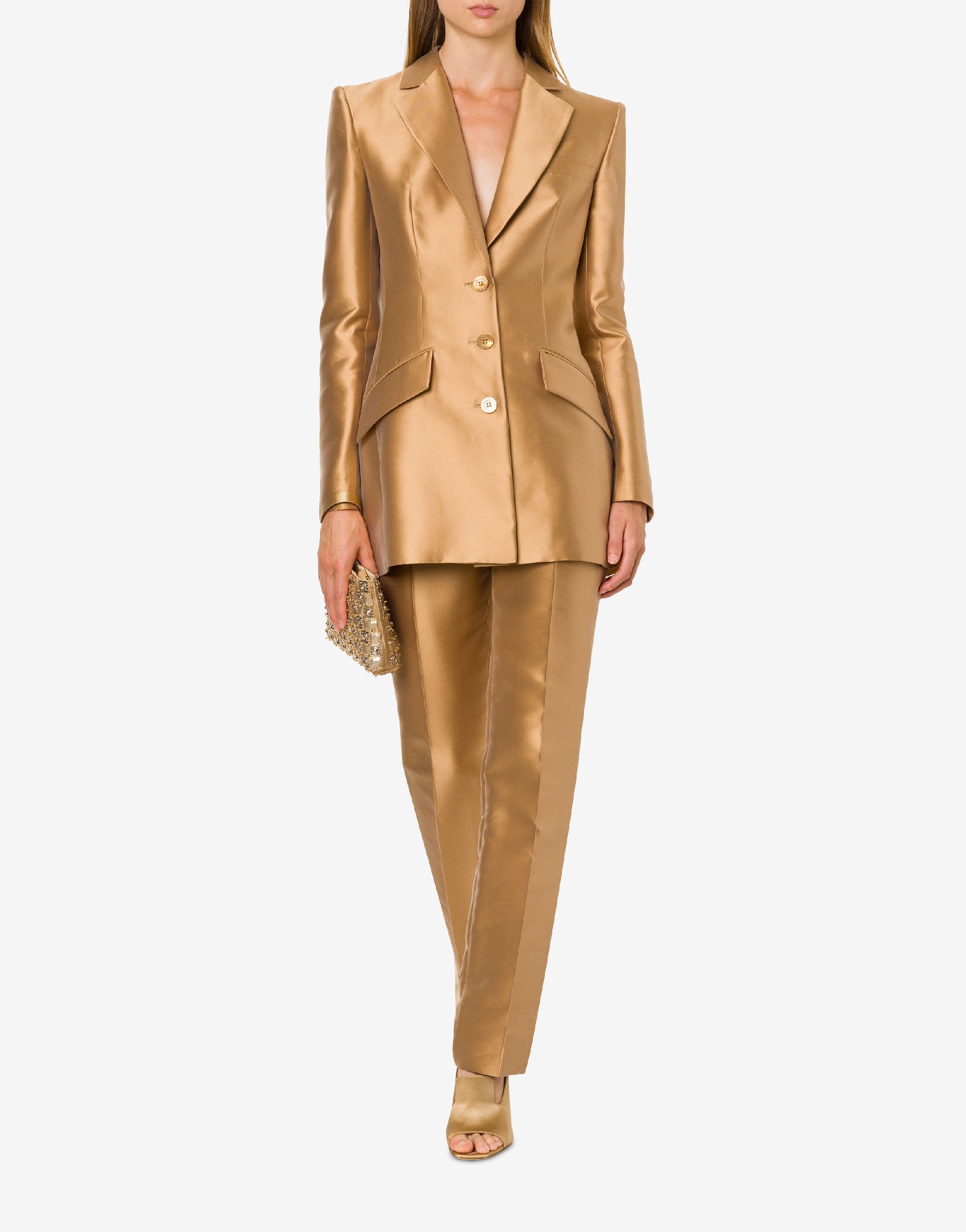 Cigarette trousers - Beige