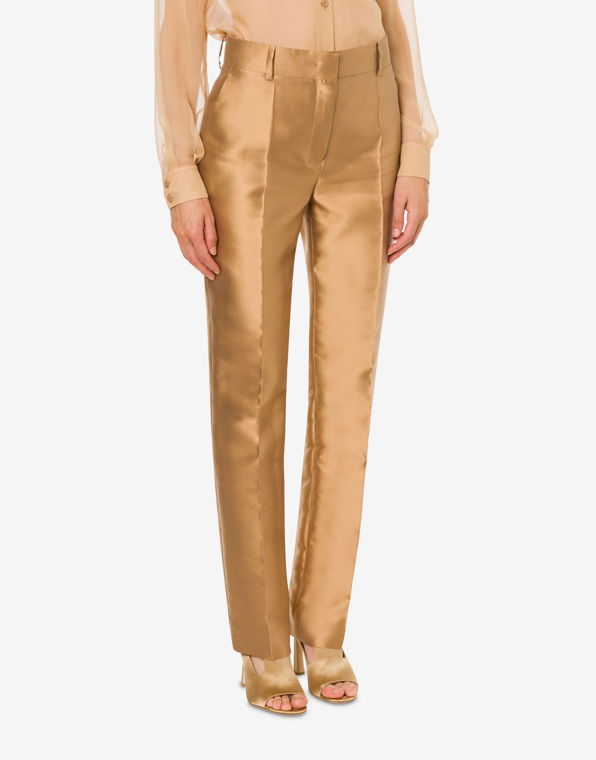 Cigarette trousers - Beige