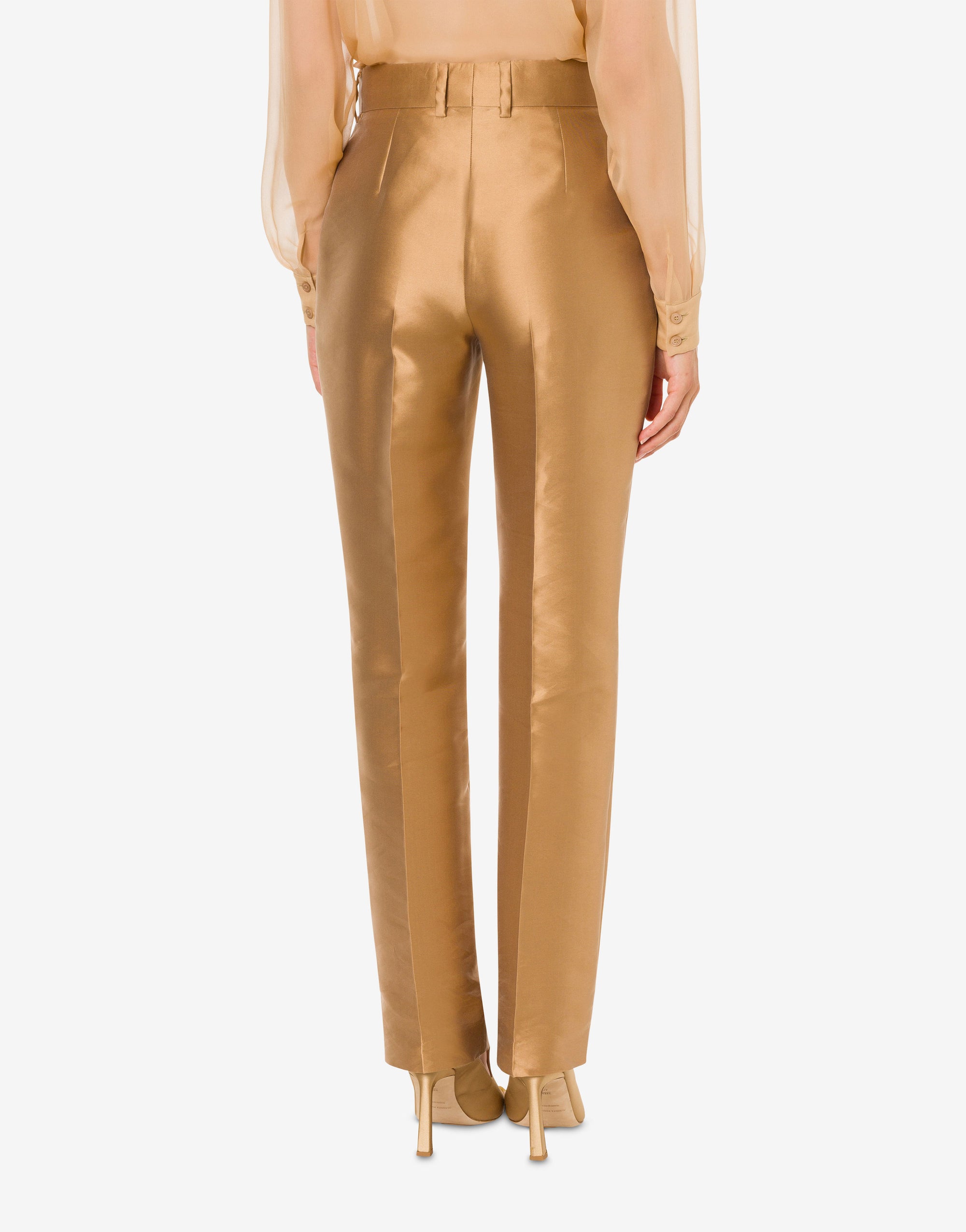 Cigarette trousers - Beige