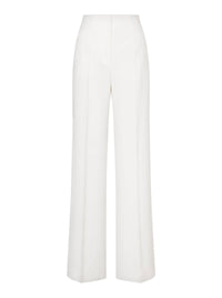 Pantalon en satin - White
