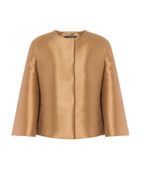 Veste courte à manches larges - Beige