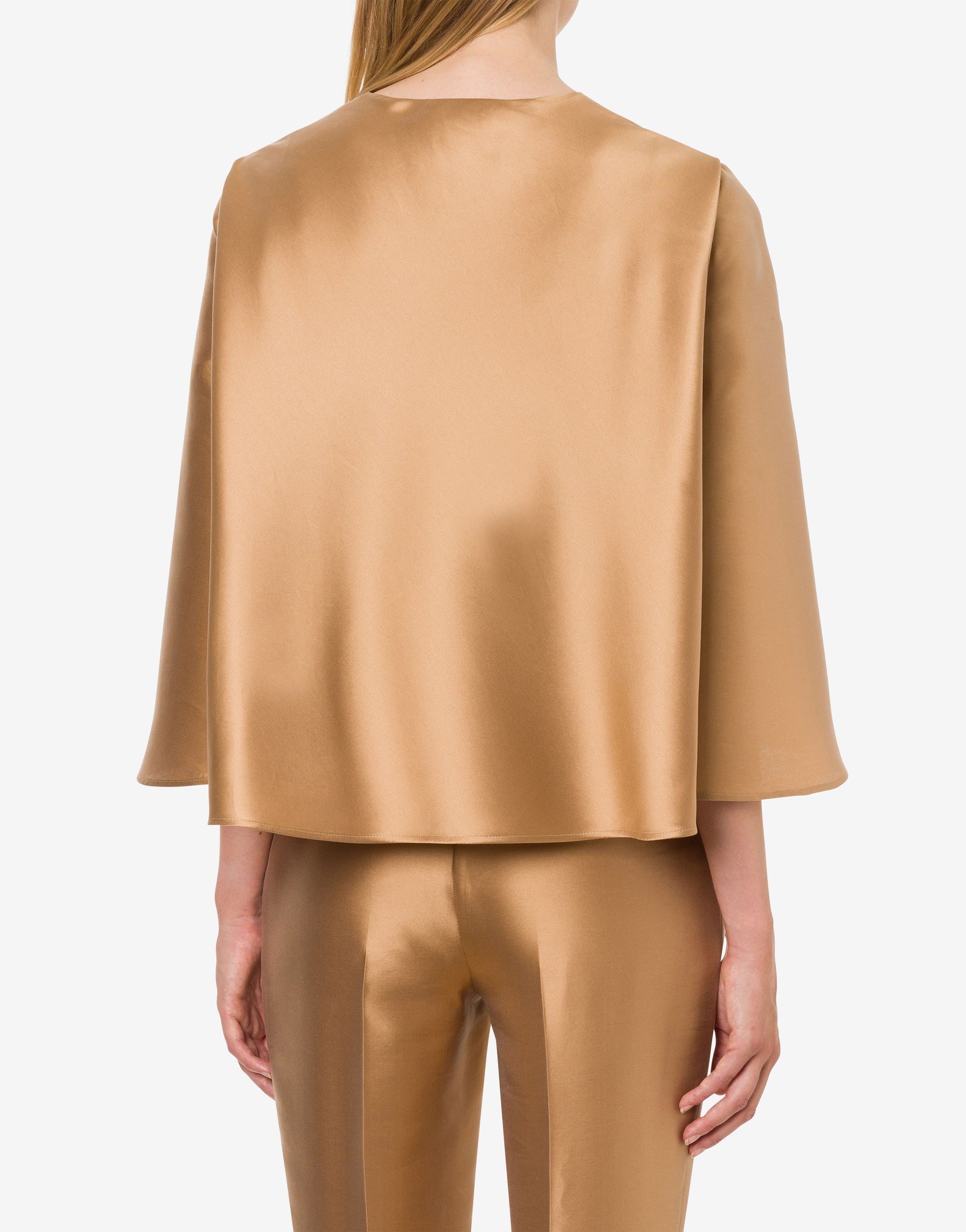 Veste courte à manches larges - Beige