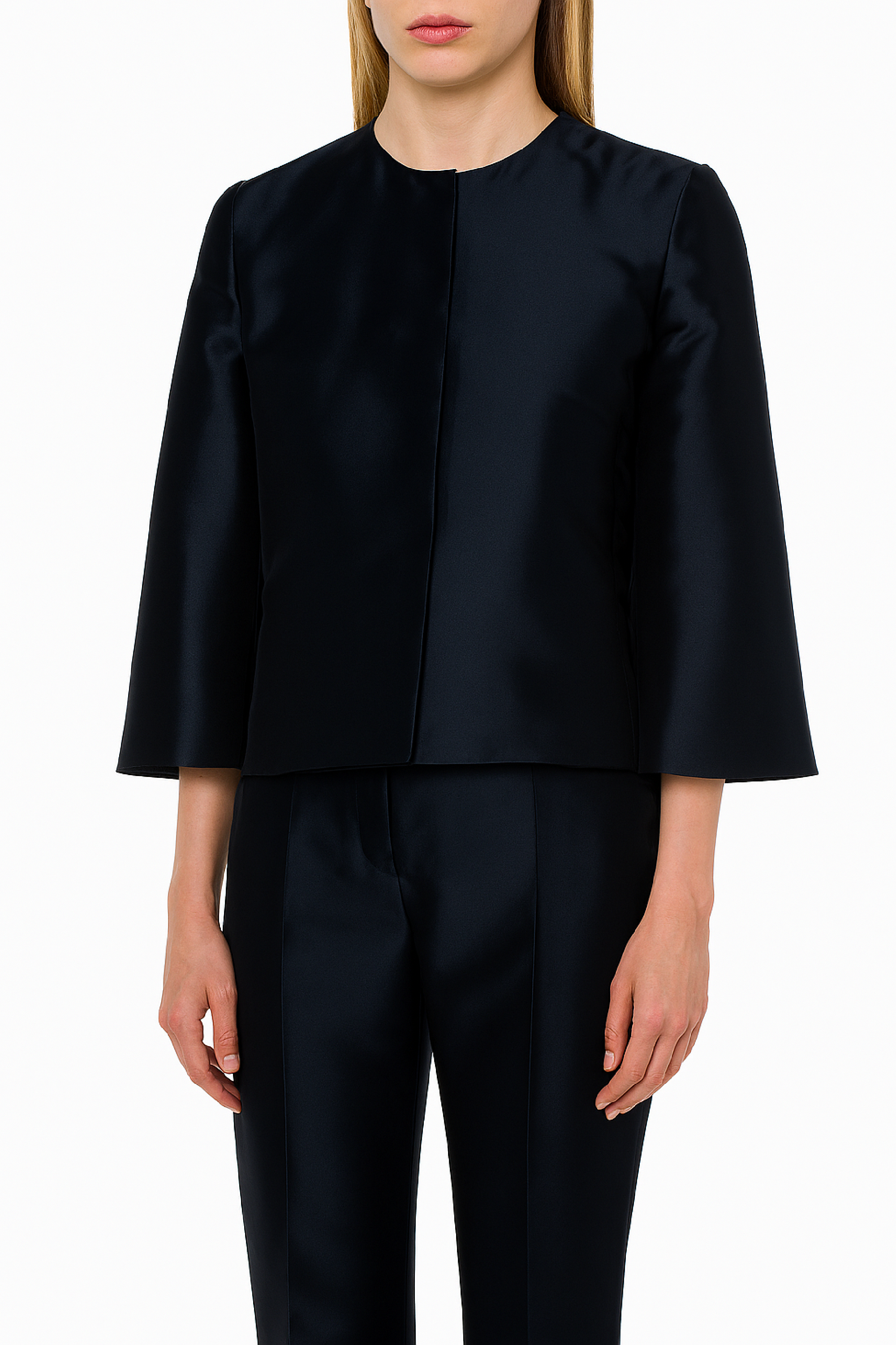 Veste courte à manches larges - Blue