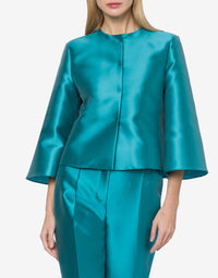 Veste courte à manches larges - Blue