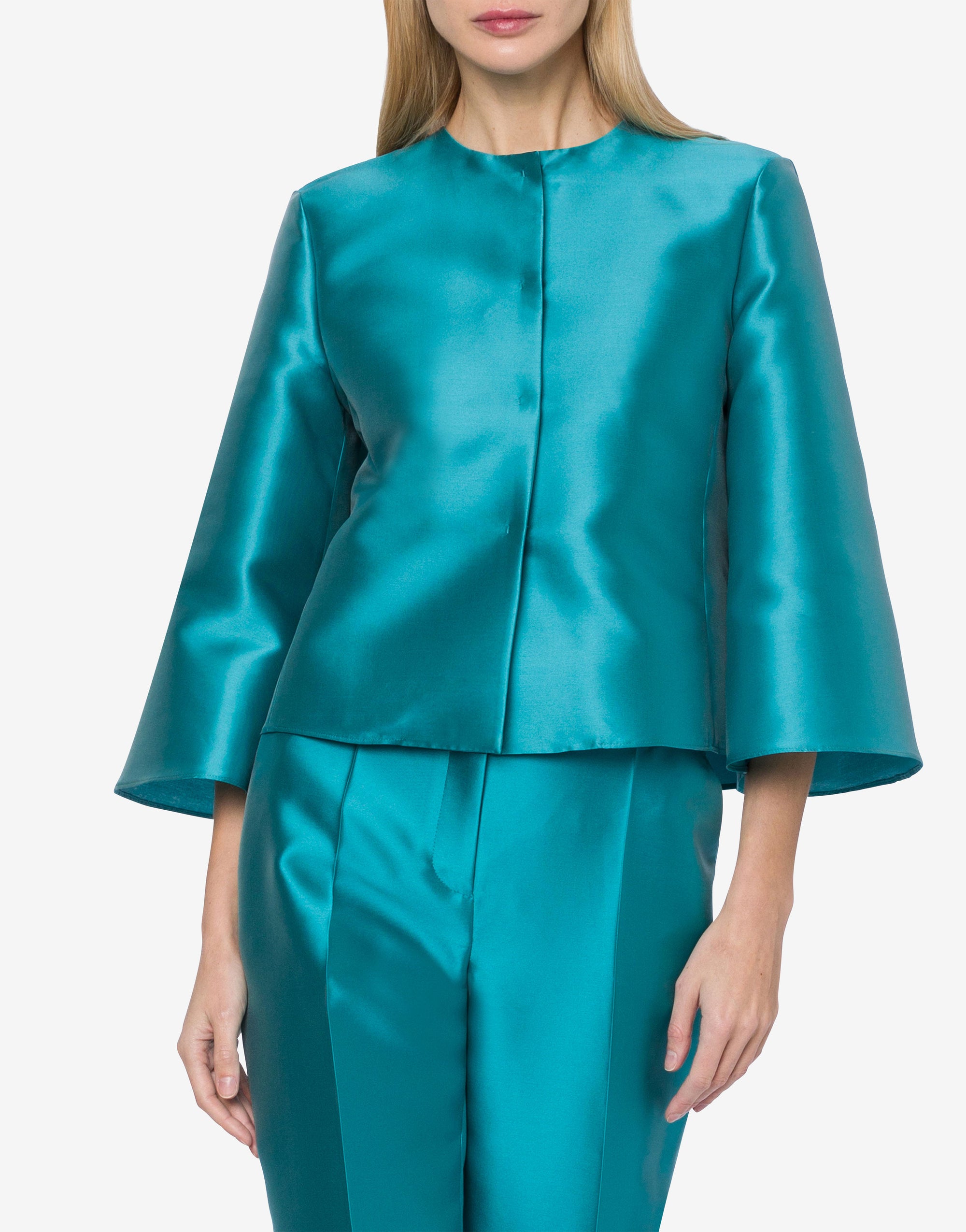Veste courte à manches larges - Blue