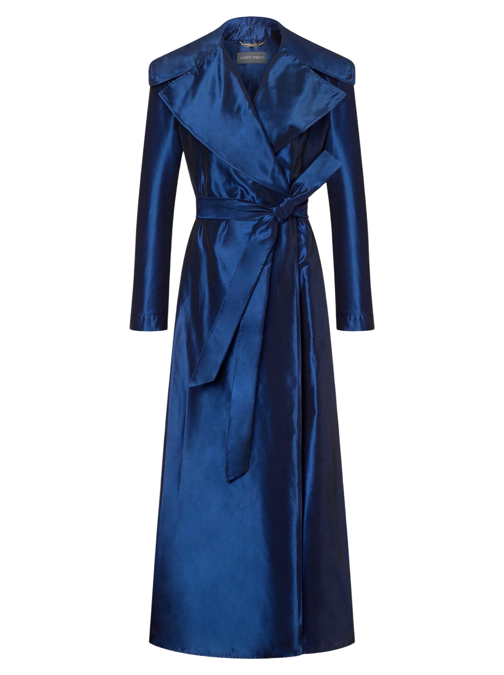 Trench-coat effet irisé - Blue